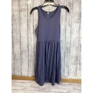 Country Club Chic Hi Mone Women Casual Tank Dress Size Small Purple Jersey